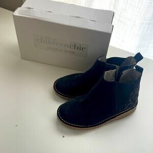Children Chic Made in Spain Black Booties